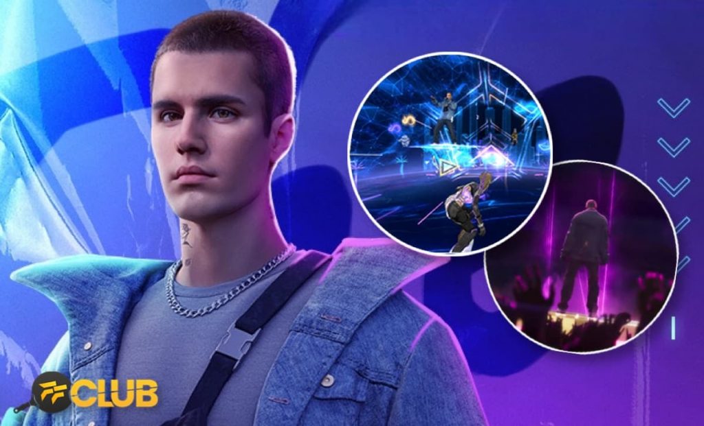 Free Fire: como assistir ao show de Justin Bieber no aniversário