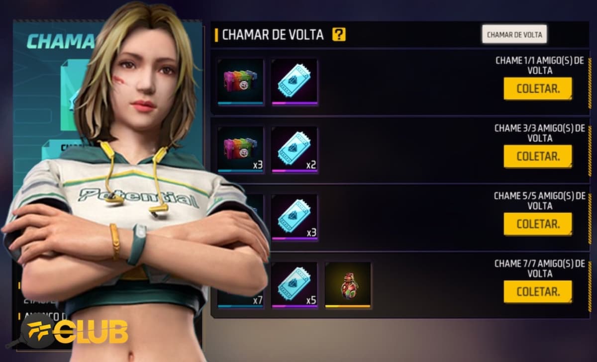 Chamar de Volta Free Fire 2022: Como Compartilhar seu ID na