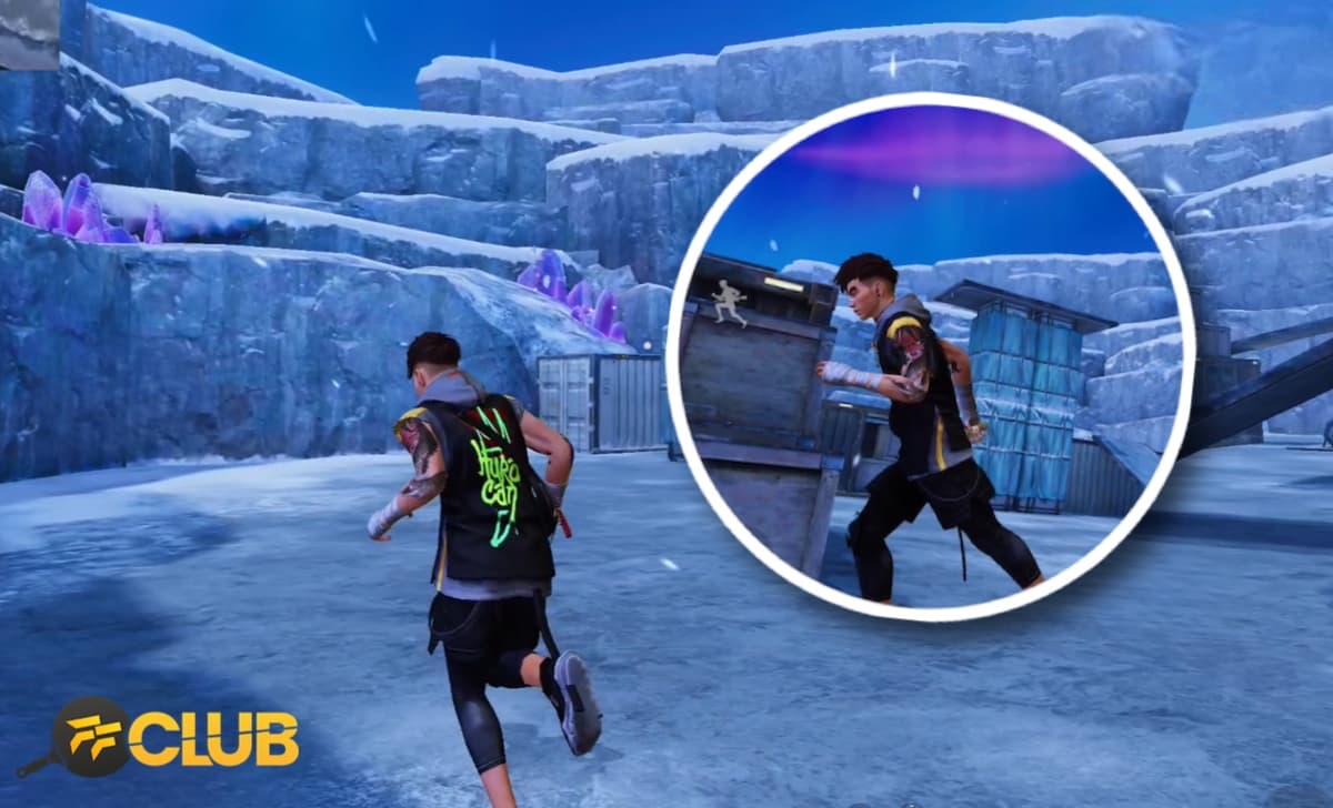 ❄️ Novo mapa GELEIRA no Free Fire para o modo X1 (Gladiadores FF)! Vej