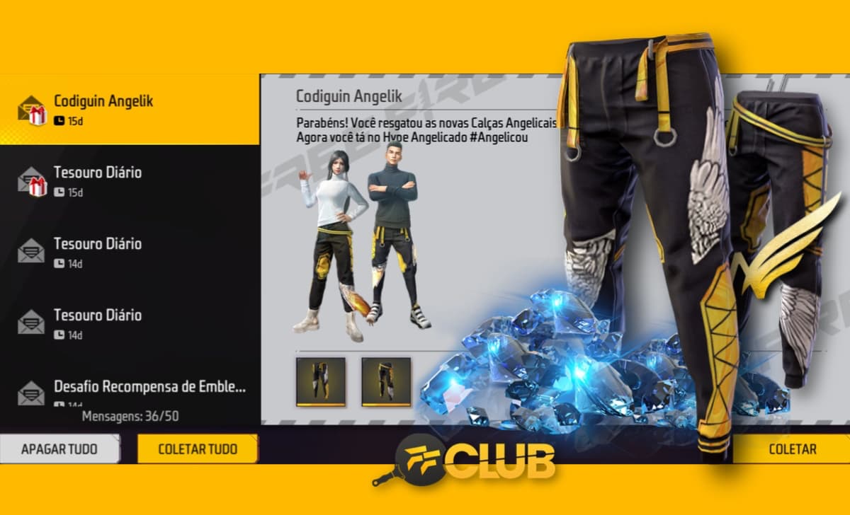 CODIGUIN FF: Código Free Fire de 100 Diamantes ativos para