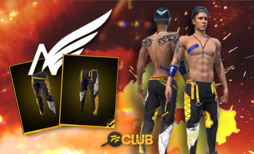 Codiguin da Calça Angelical Free Fire vermelha 2022: como resgatar no  Rewards - Free Fire Club