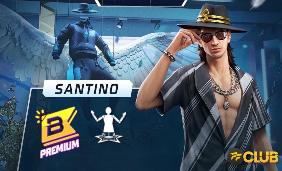 Nova atualização FF 2023🔥novo personagem Santino Teletransporte