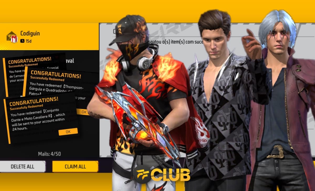 CODIGUIN FF 2023: código Free Fire da skin evolutiva para resgatar