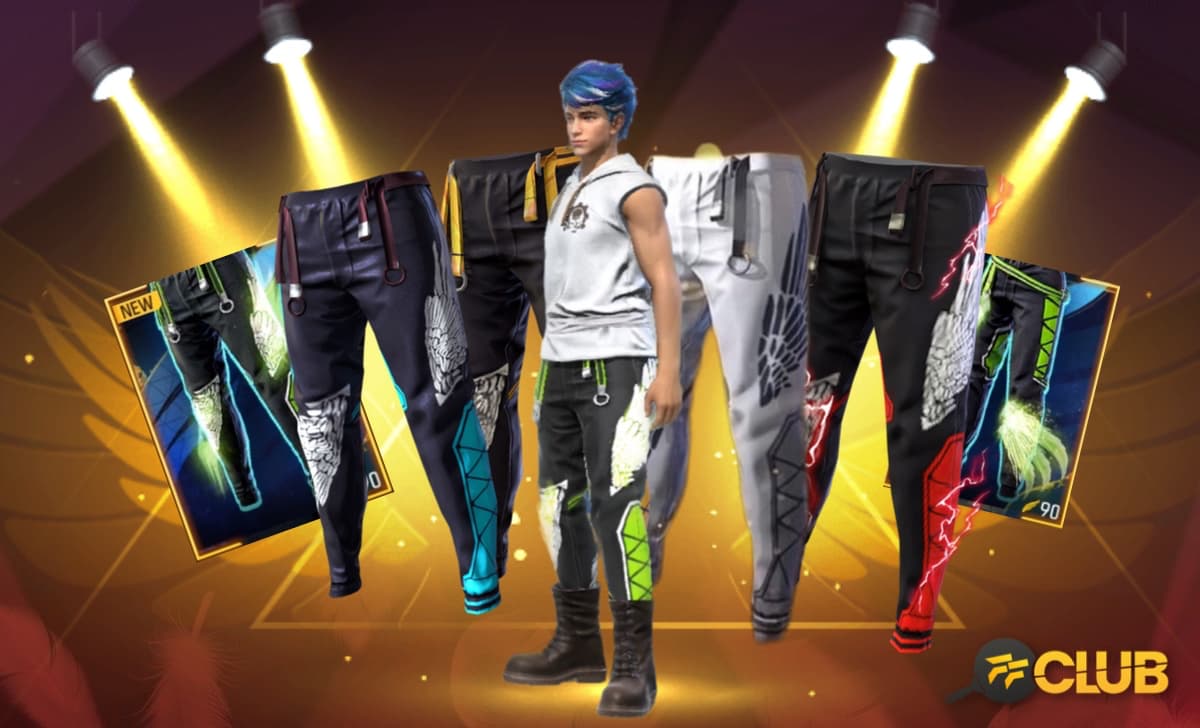 Free Fire: nova calça angelical branca é revelada; veja