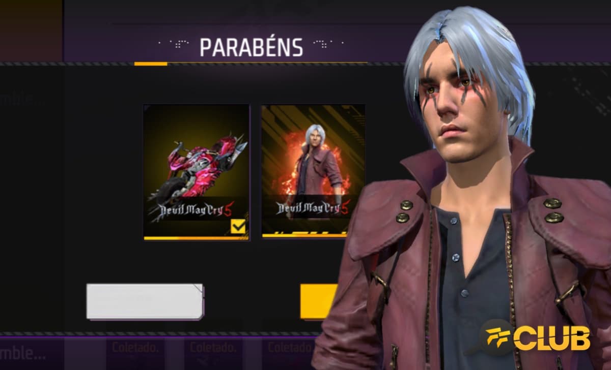 CODIGUIN FF: código Free Fire x Devil May Cry 5; resgatar no Rewards! -  Free Fire Club