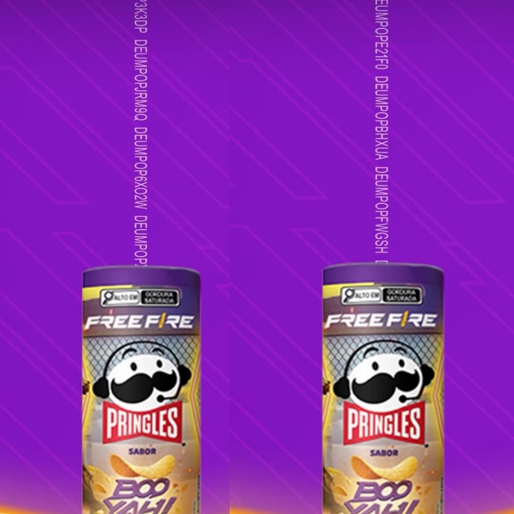 CODIGUIN FF: novos códigos Free Fire da parceria Pringles nesta terça (10)