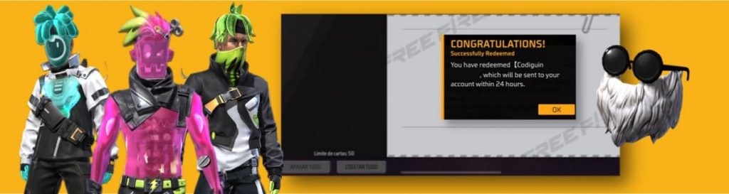 Codiguin FF: Códigos Free Fire do Passe Booyah para resgate hoje! - The  Game Times
