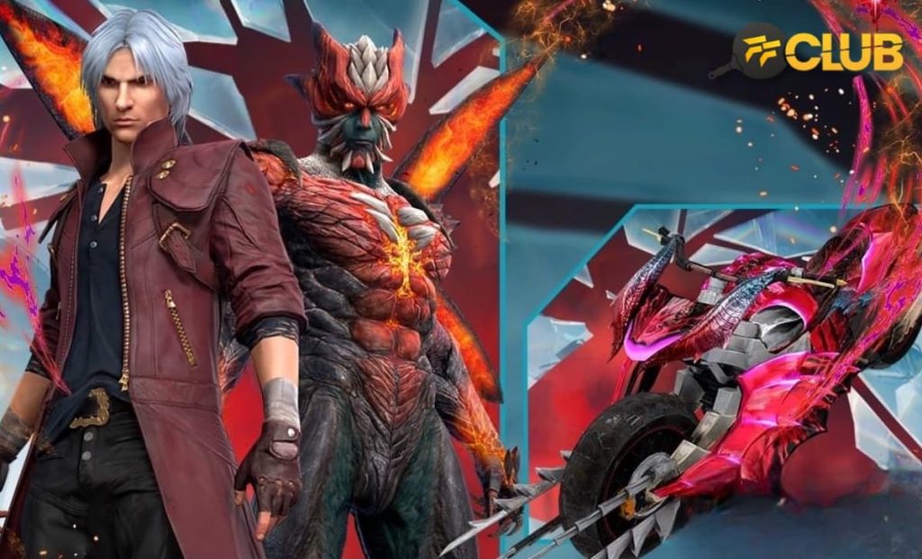 CODIGUIN FF 2023: código Free Fire x Devil May Cry 5 para resgatar no  Rewards 