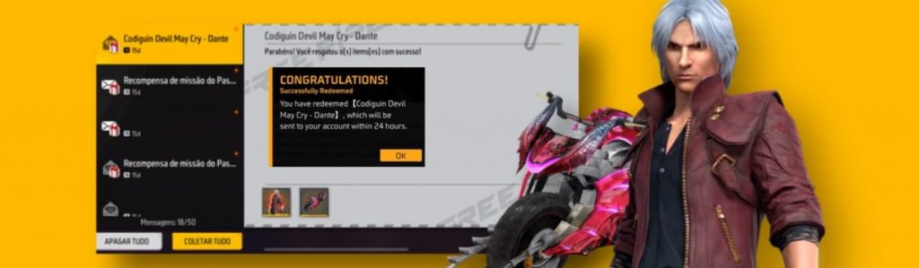 Código Free Fire 2023: CODIGUIN FF ativos para resgatar Rewards FF (Setembro )
