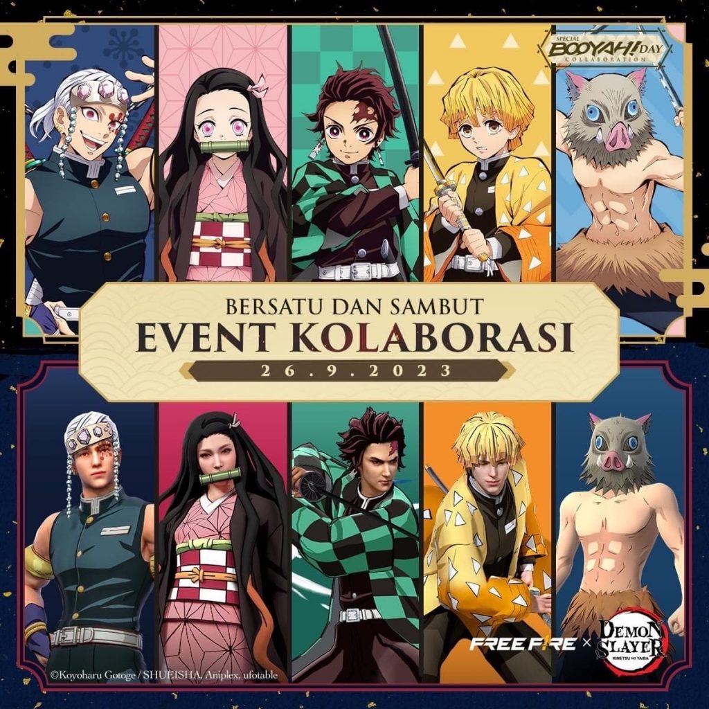 GARENA IRÁ LANÇAR A TORRE DE TOKENS COM SKIN DO ANIME KIMETSU NO YAIBA 