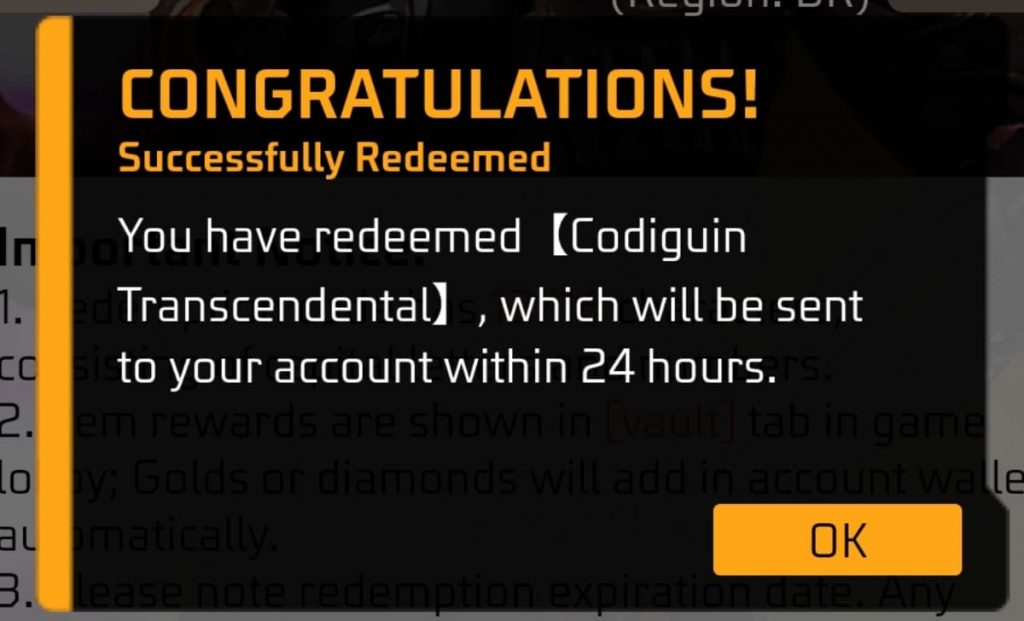 Codiguin FF: Lista completa de códigos Free Fire para resgate (novembro 2023)  - The Game Times