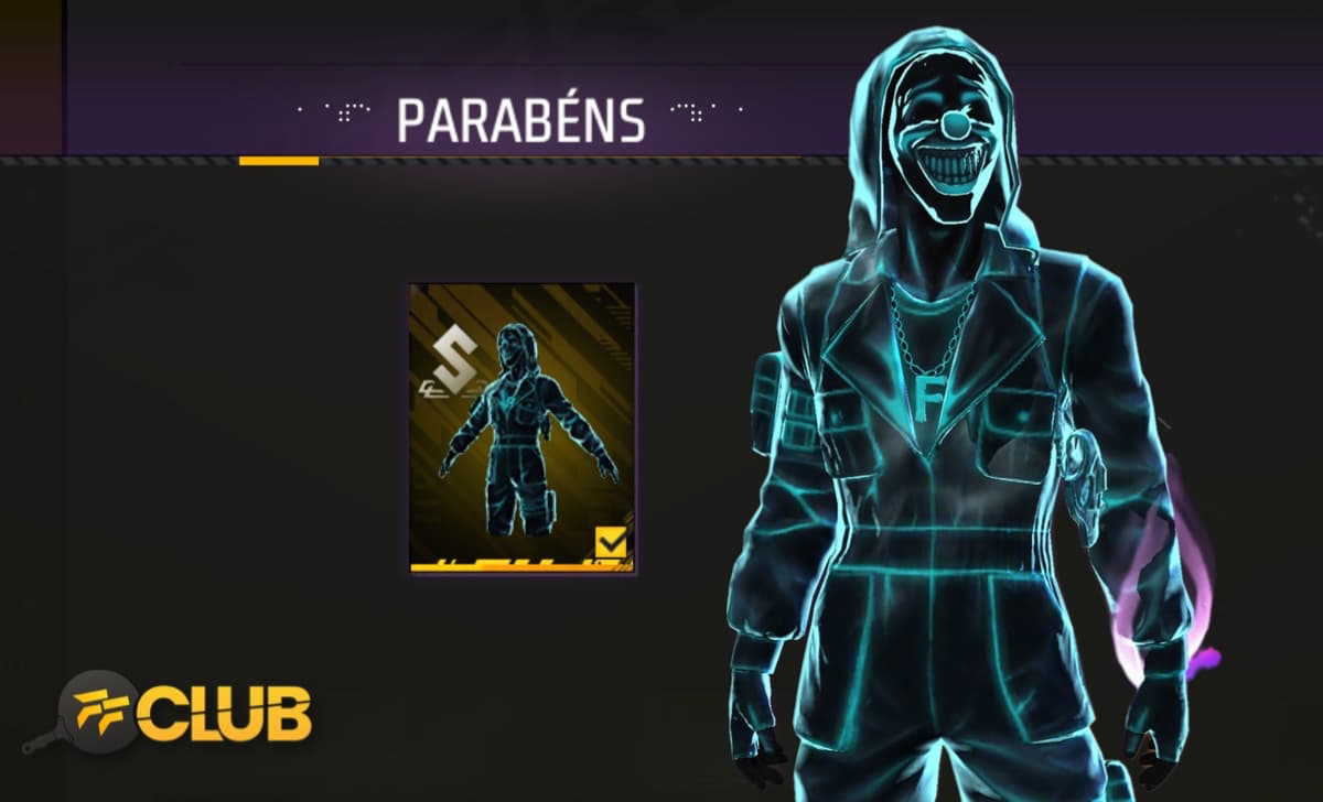 Como pegar a skin Top Criminal Penumbra no Free Fire